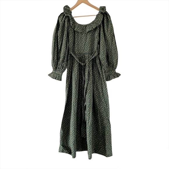 NWT Doen Zarina Dress in Forest Parc Monceau - Picture 7 of 14